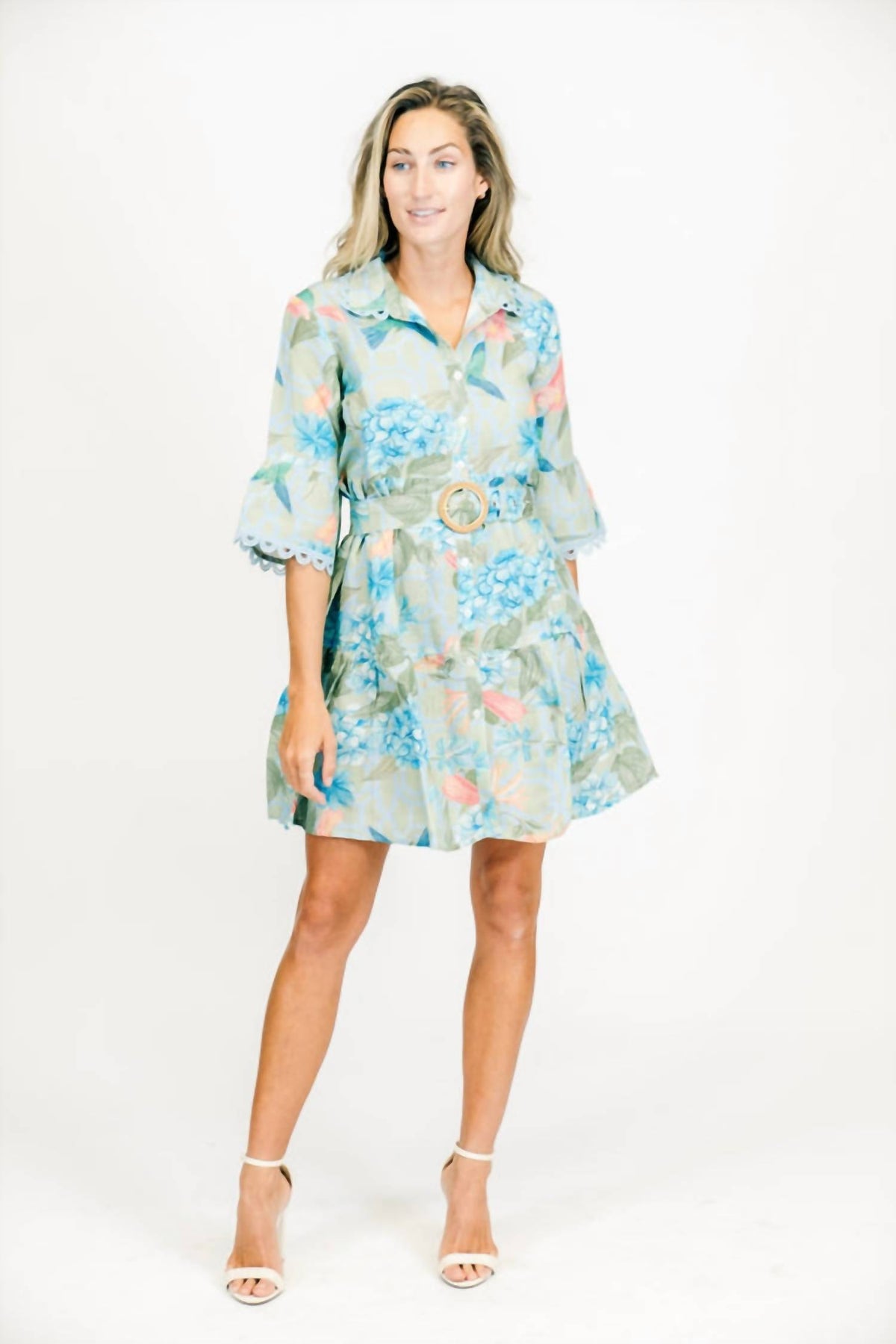 Marigold - Darcy Lotus Mini Dress