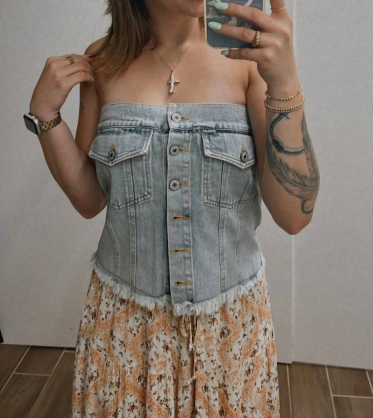 Marigold - Rustic Rebel Crop Top