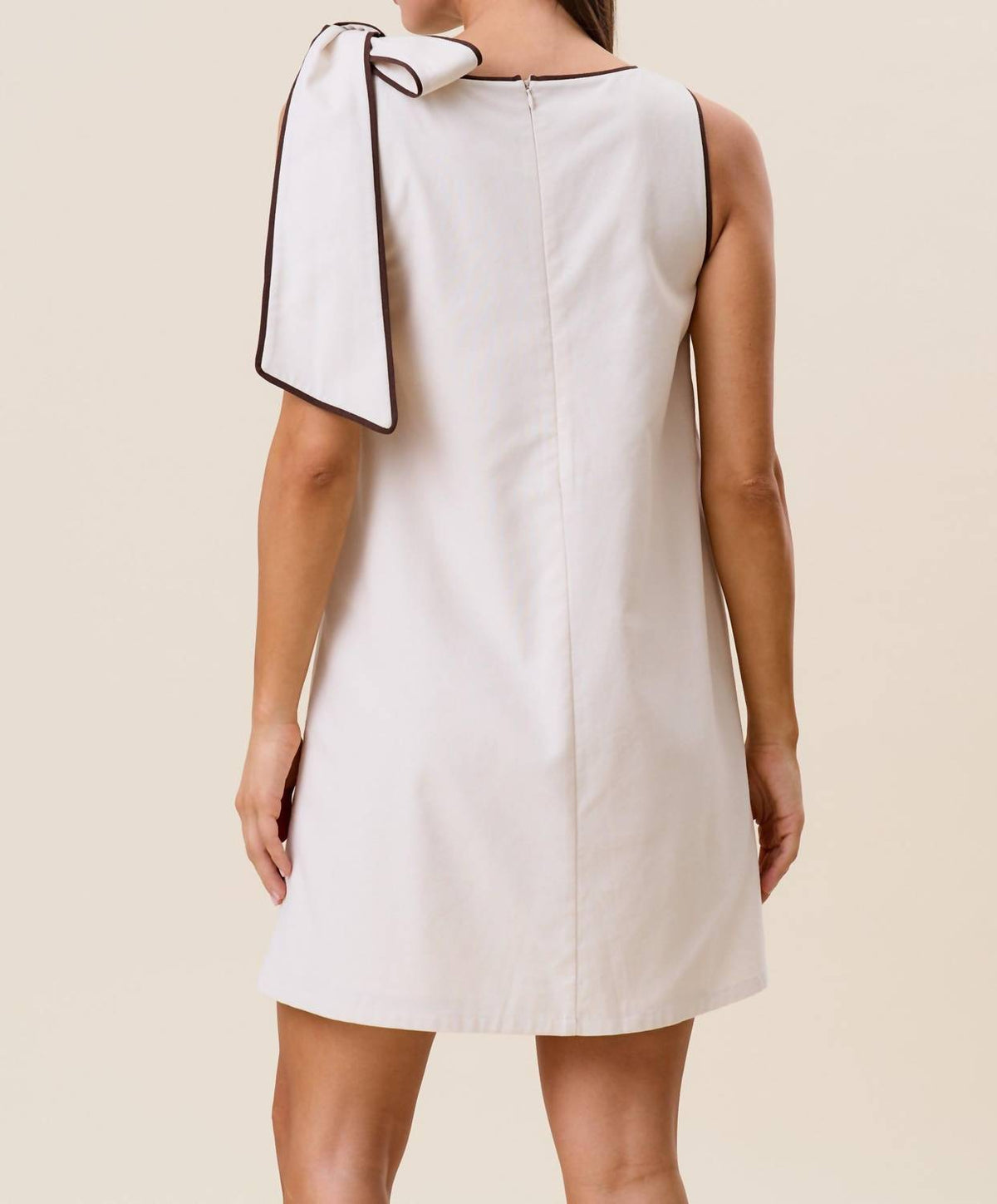 Marigold - Tie Shoulder Shift Dress
