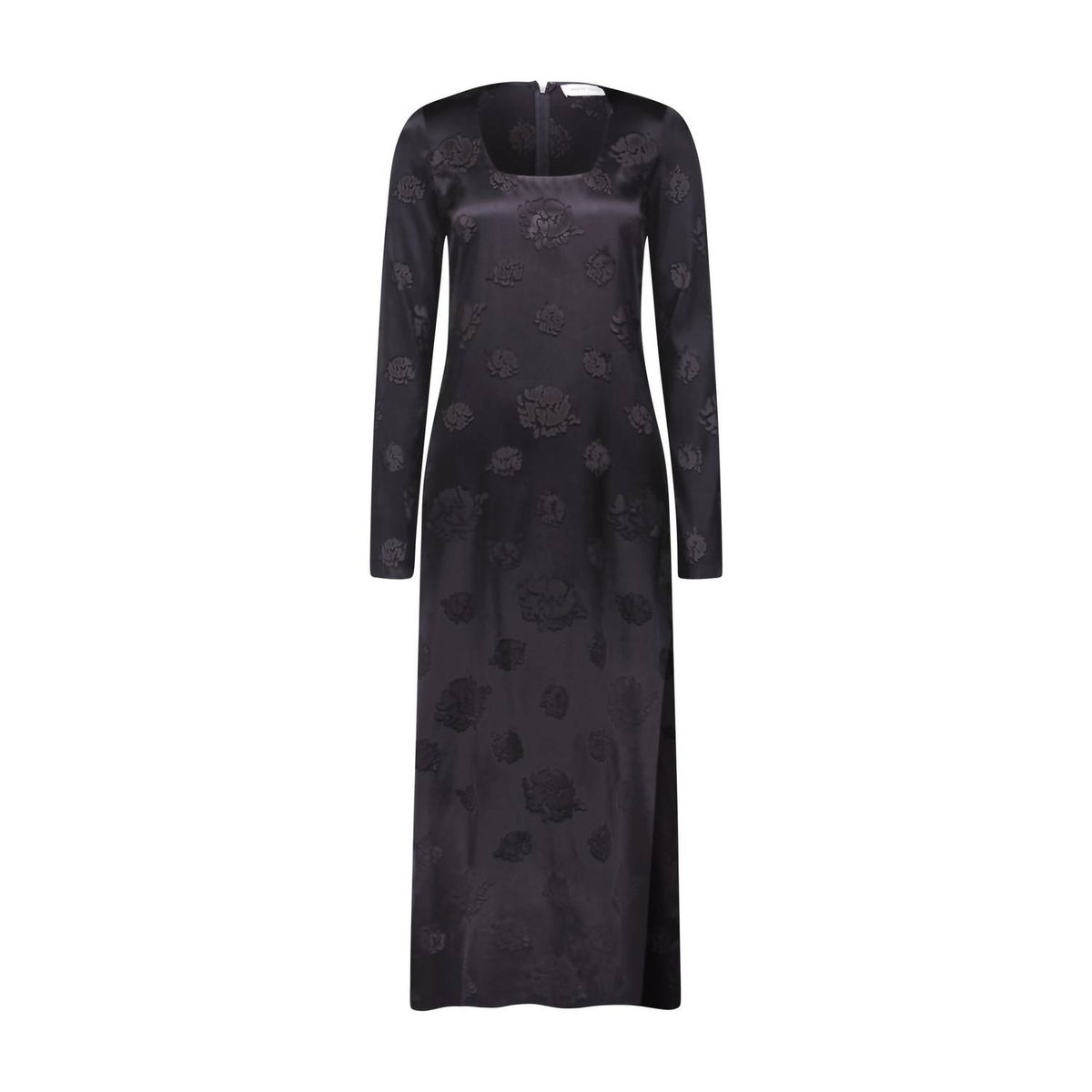 Marina Moscone - Long Sleeve Floral Sheath Dress