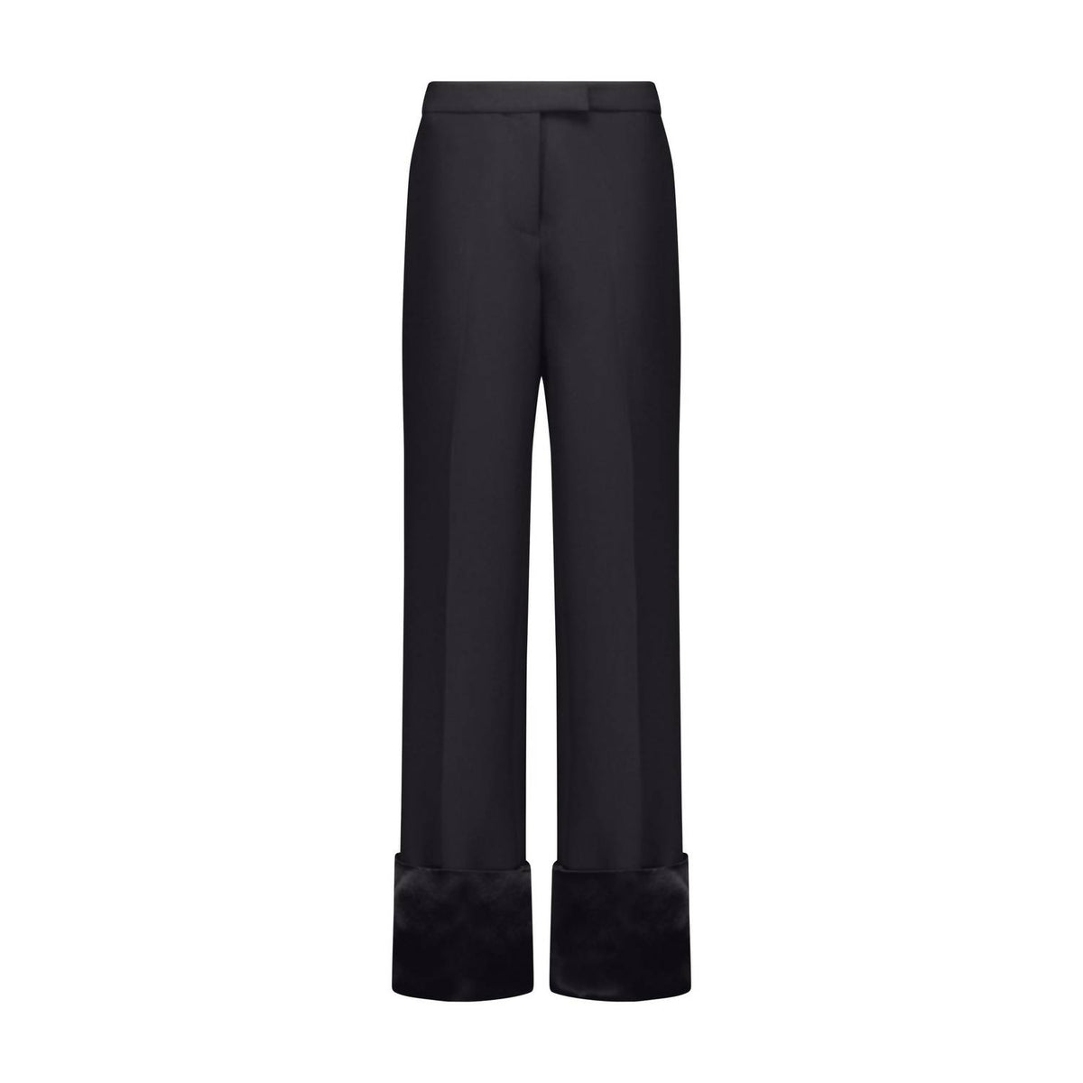 Marina Moscone - Straight Cuff Tailored Trouser Pants