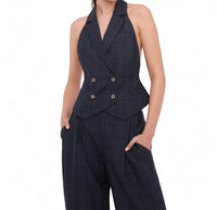 Marissa Webb - AVA OPEN BACK TUXEDO VEST