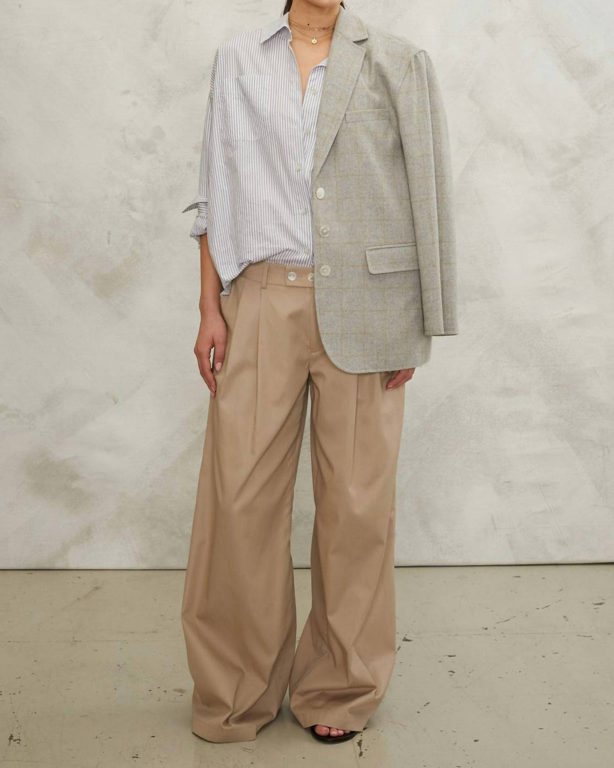 Marissa Webb - Davie Stripe Button Down Shirt