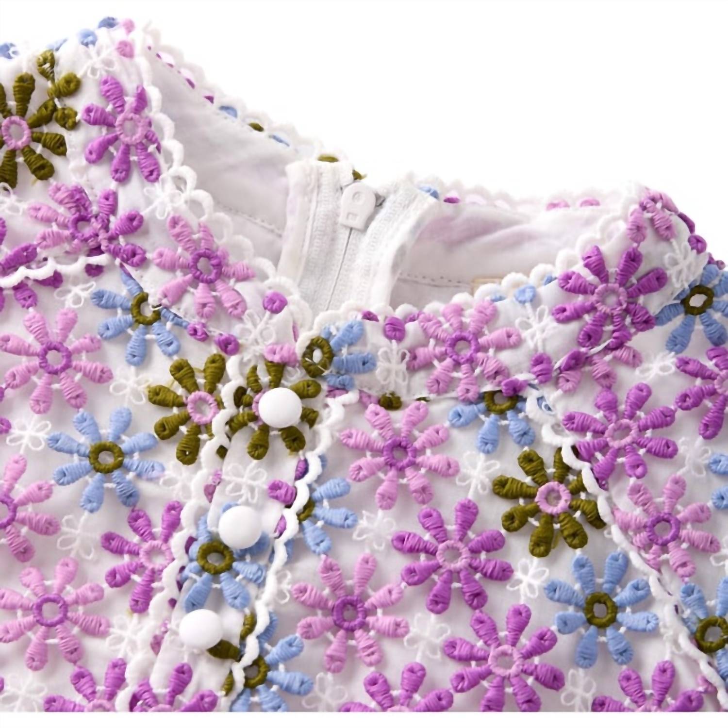 Marlo - Girl's Sadie Embroidered Dress - casual - clothing - dresses