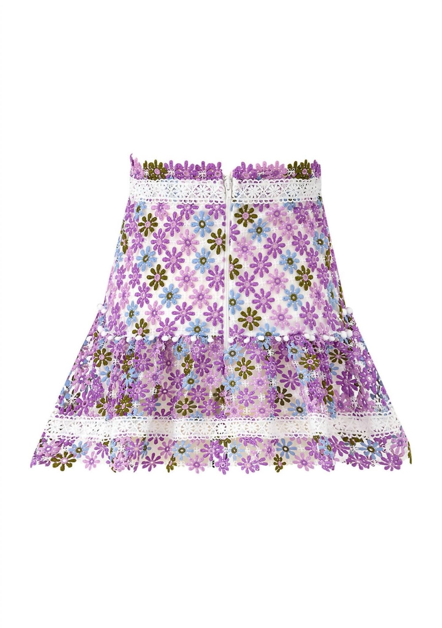 Marlo - Girl's Sadie Embroidered Skirt - bottoms - clothing - floral