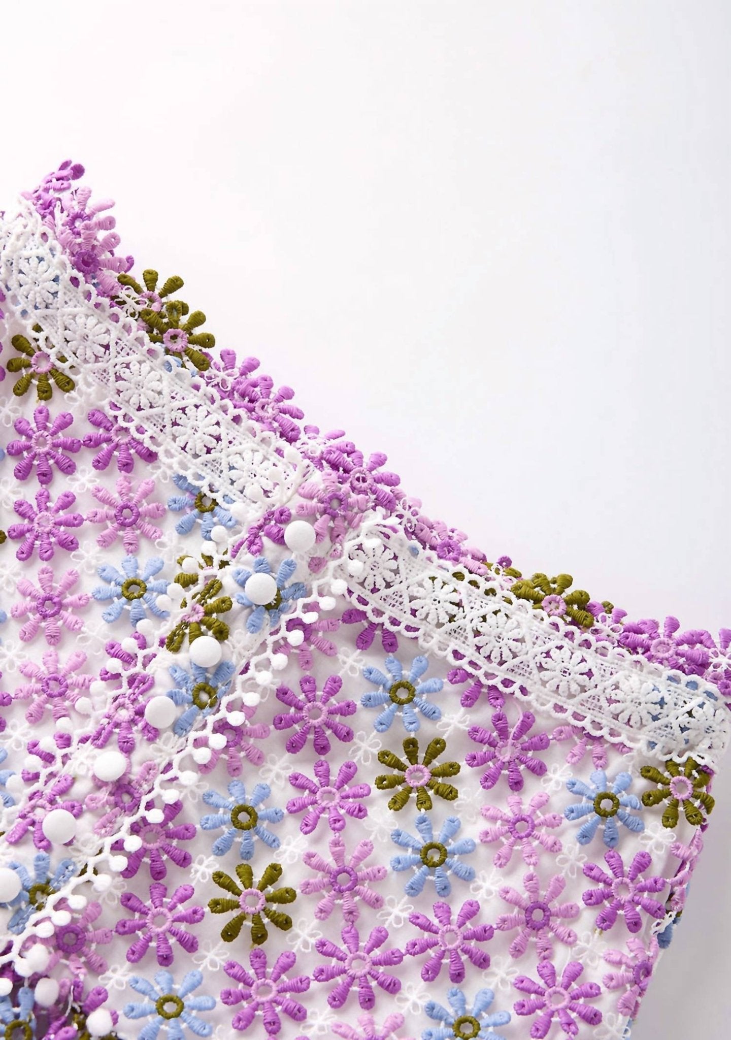 Marlo - Girl's Sadie Embroidered Skirt - bottoms - clothing - floral