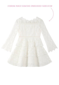 Marlo - Girl's Wonderland Embroidered Dress - clothing - dresses - formal