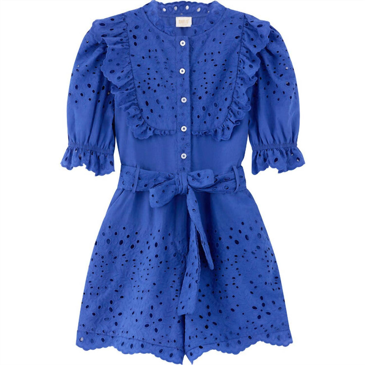 Marlo - Naomi Embroidered Romper