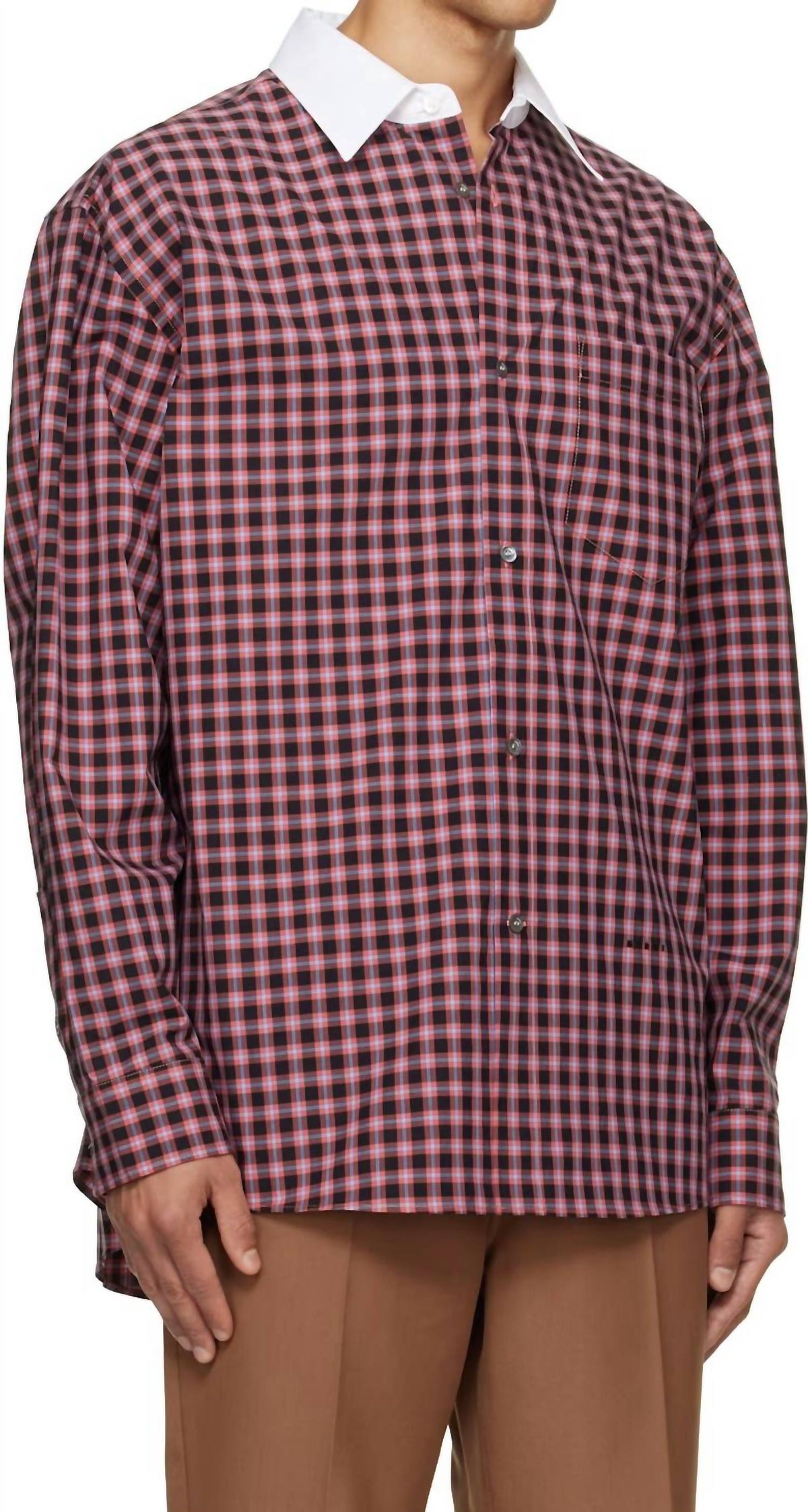Marni - Dyed Check Poplin Shirt