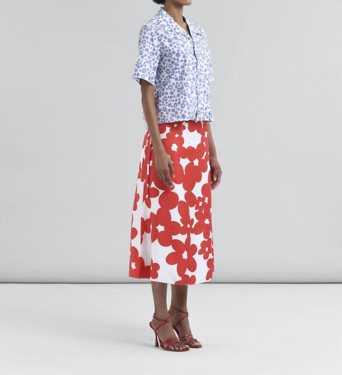 Marni - Large Flowers Skirt