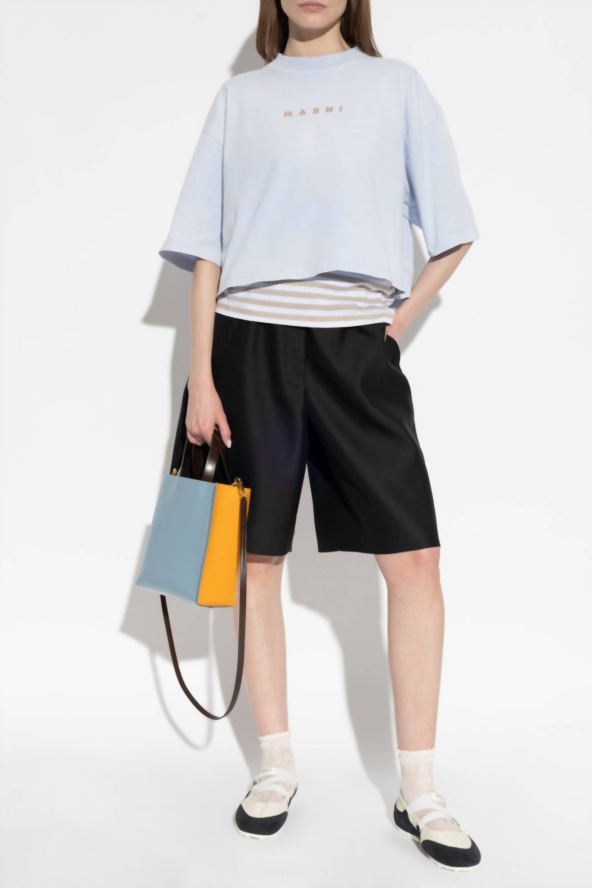 Marni - Logo Crop T-shirt