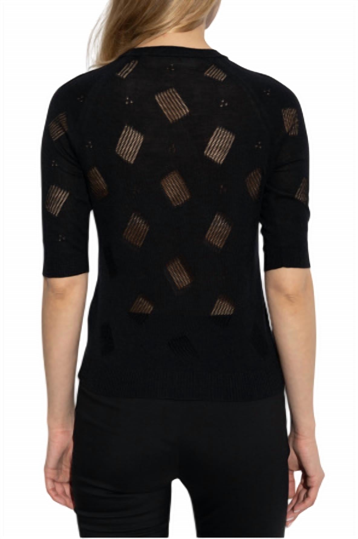 Marni - Short Sleeve Crew Sweater