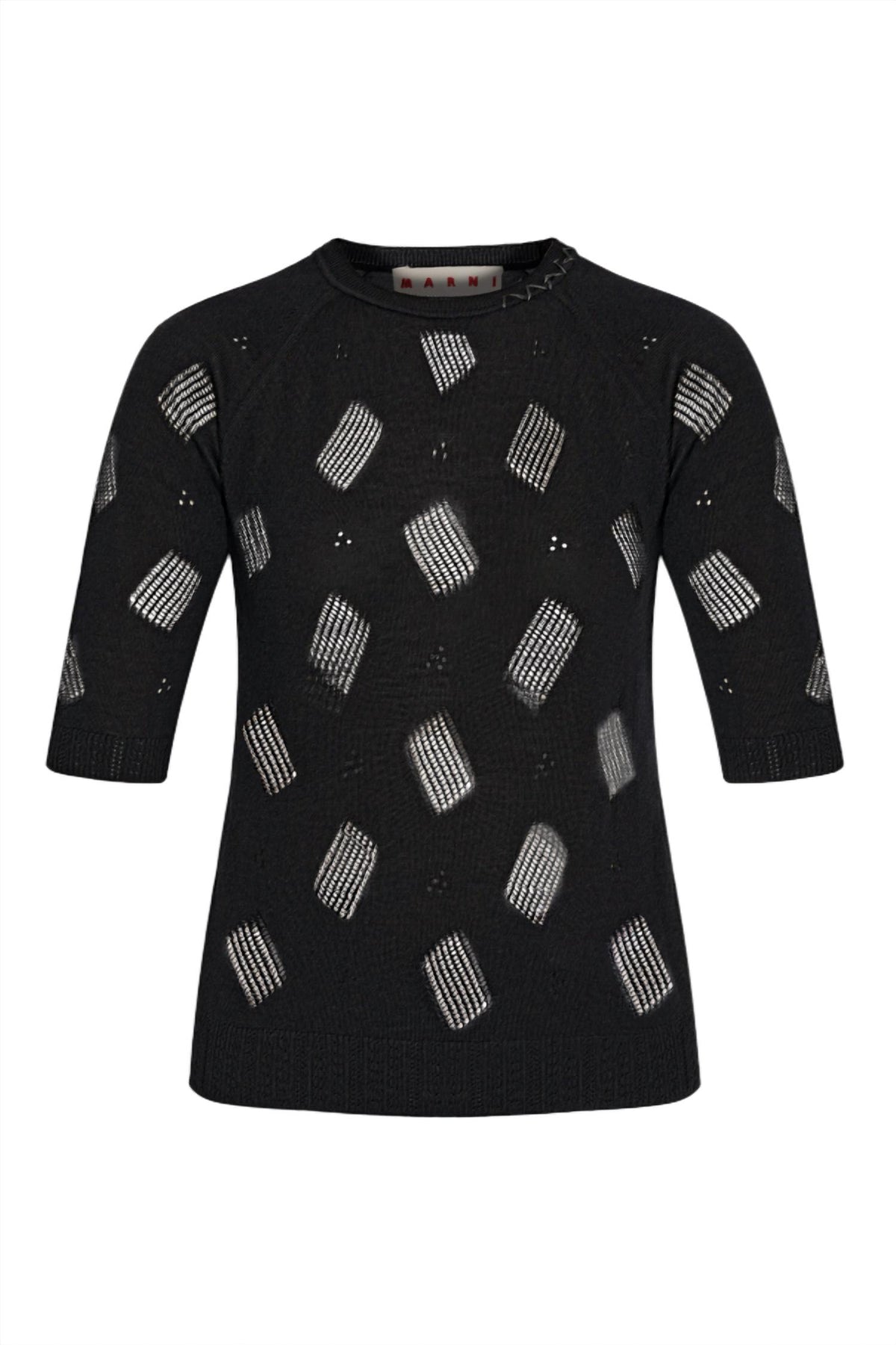 Marni - Short Sleeve Crew Sweater