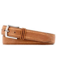 Martin Dingman - Men's Bermuda Braid Belt - bags - belt - bags - brown