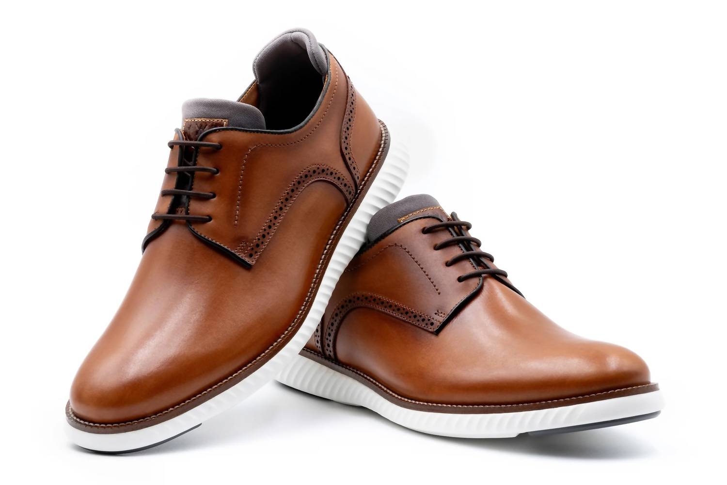 Martin Dingman - Men's Countryaire Plain Toe - brown - derbys - leather
