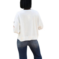 Mary Square - Halloween Sequin Sweatshirt