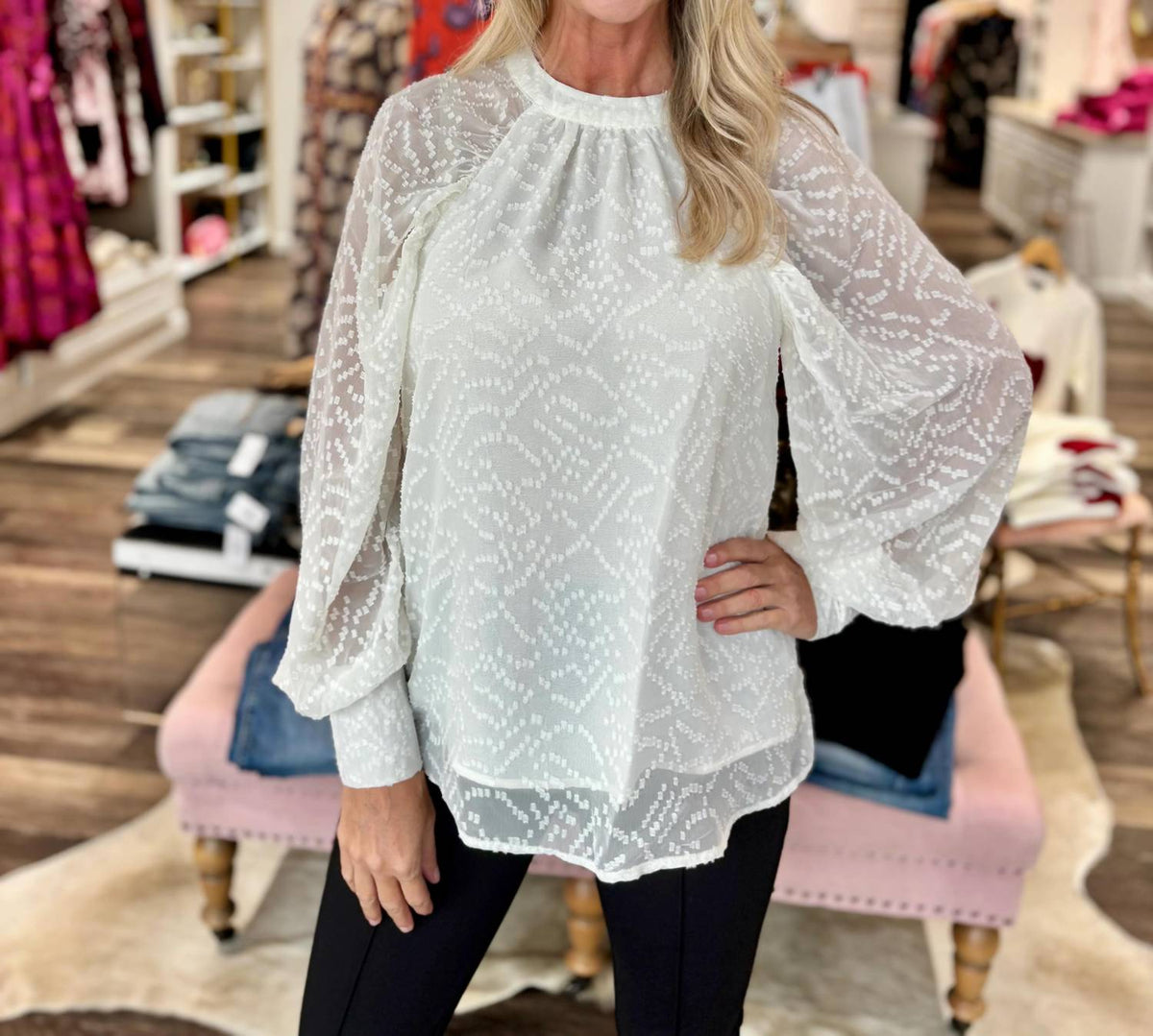 Mary Square - Veronica Top