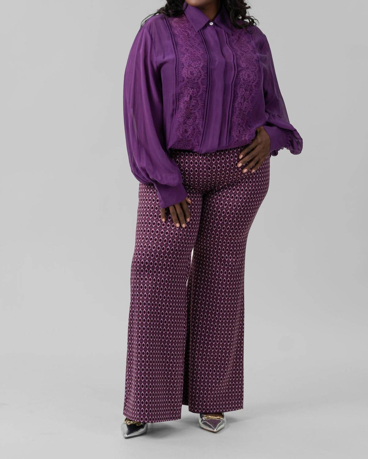 Mat Fashion - Geo Pattern Trouser