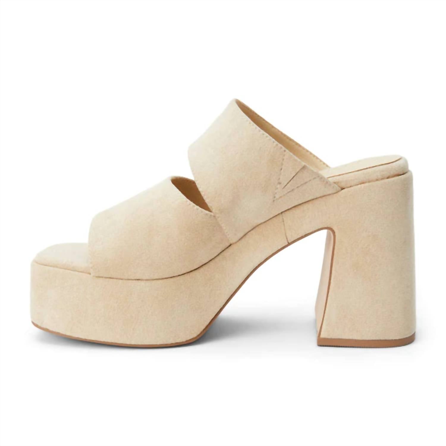 Matisse - Women's Marissa Platform Heel - beige - heels - shoes
