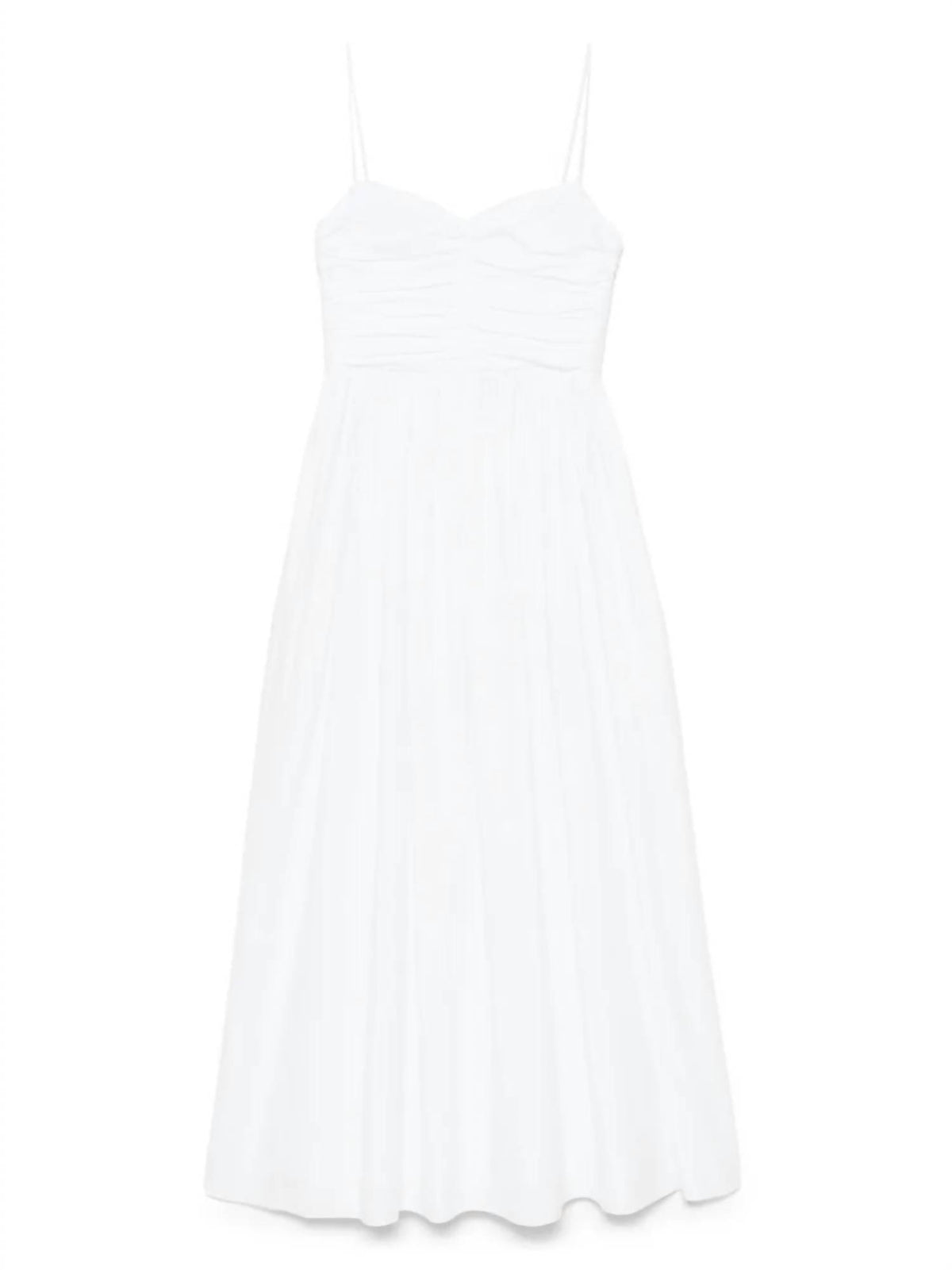 Matteau - Gathered Bodice Midi Dress