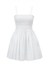 Matteau - Shirred Bodice Mini Dress