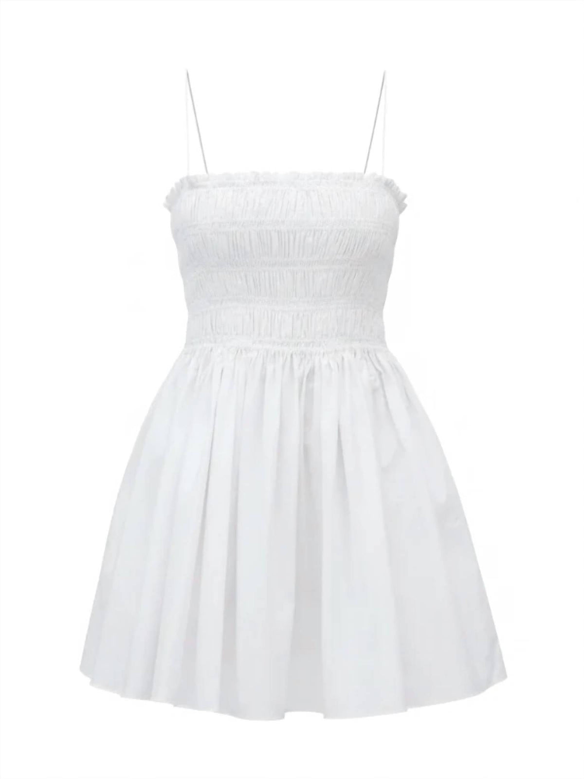 Matteau - Shirred Bodice Mini Dress