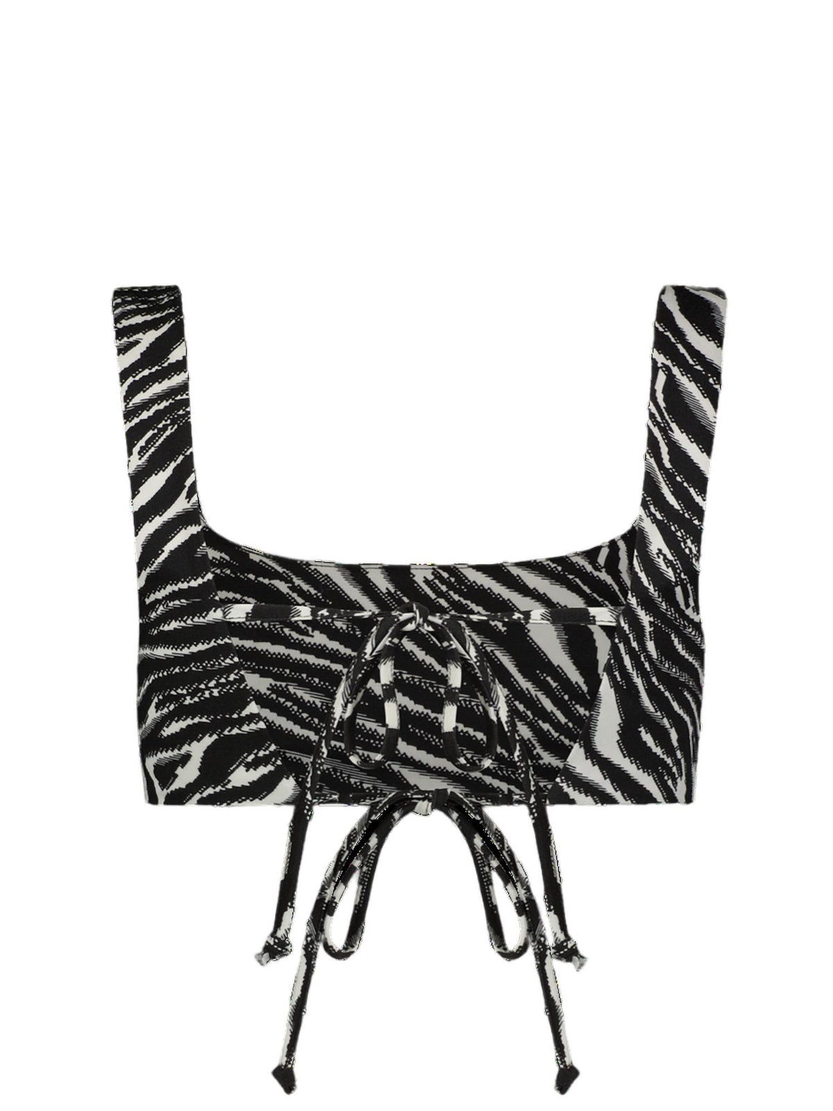 Matthew Bruch - Anna Tie Back Crop Top