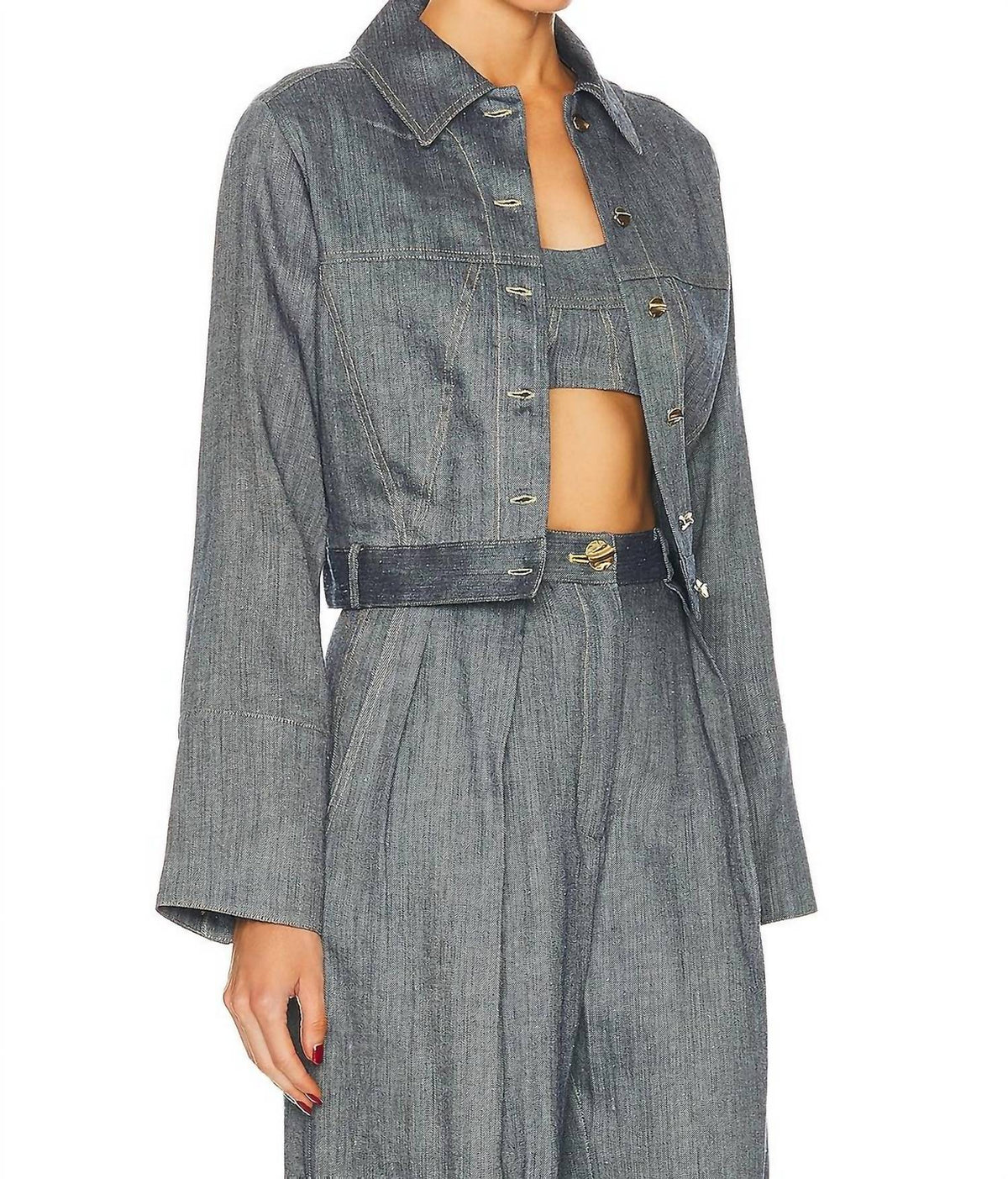 Matthew Bruch - Button Up Denim Jacket