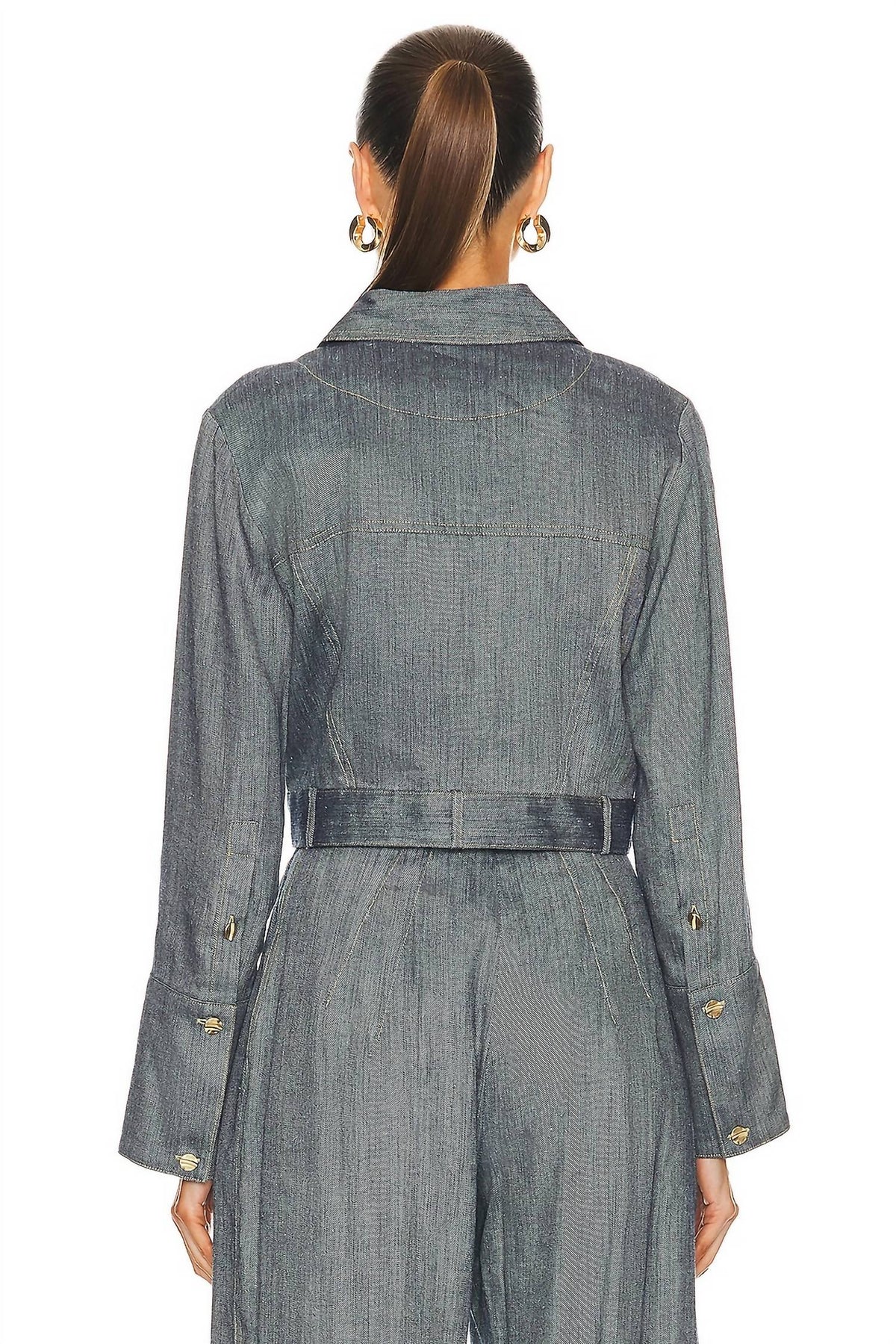 Matthew Bruch - Button Up Denim Jacket