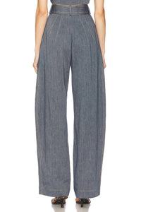 Matthew Bruch - Pleated Barrel Trouser
