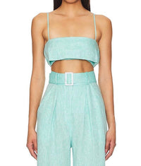 Matthew Bruch - STRUCTURED BANDEAU TOP