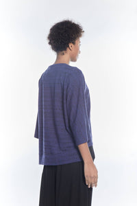Matthildur - Ania Patterned Quarter Sleeve Top