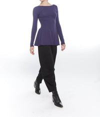Matthildur - Atarah Peplum Long Sleeve Top