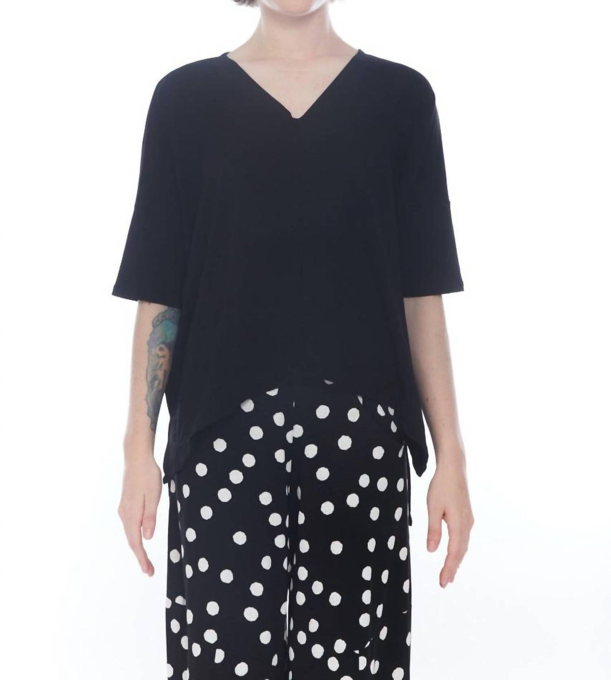 Matthildur - Eleanor V-neck Top