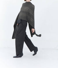 Matthildur - Geo Patterned Poncho