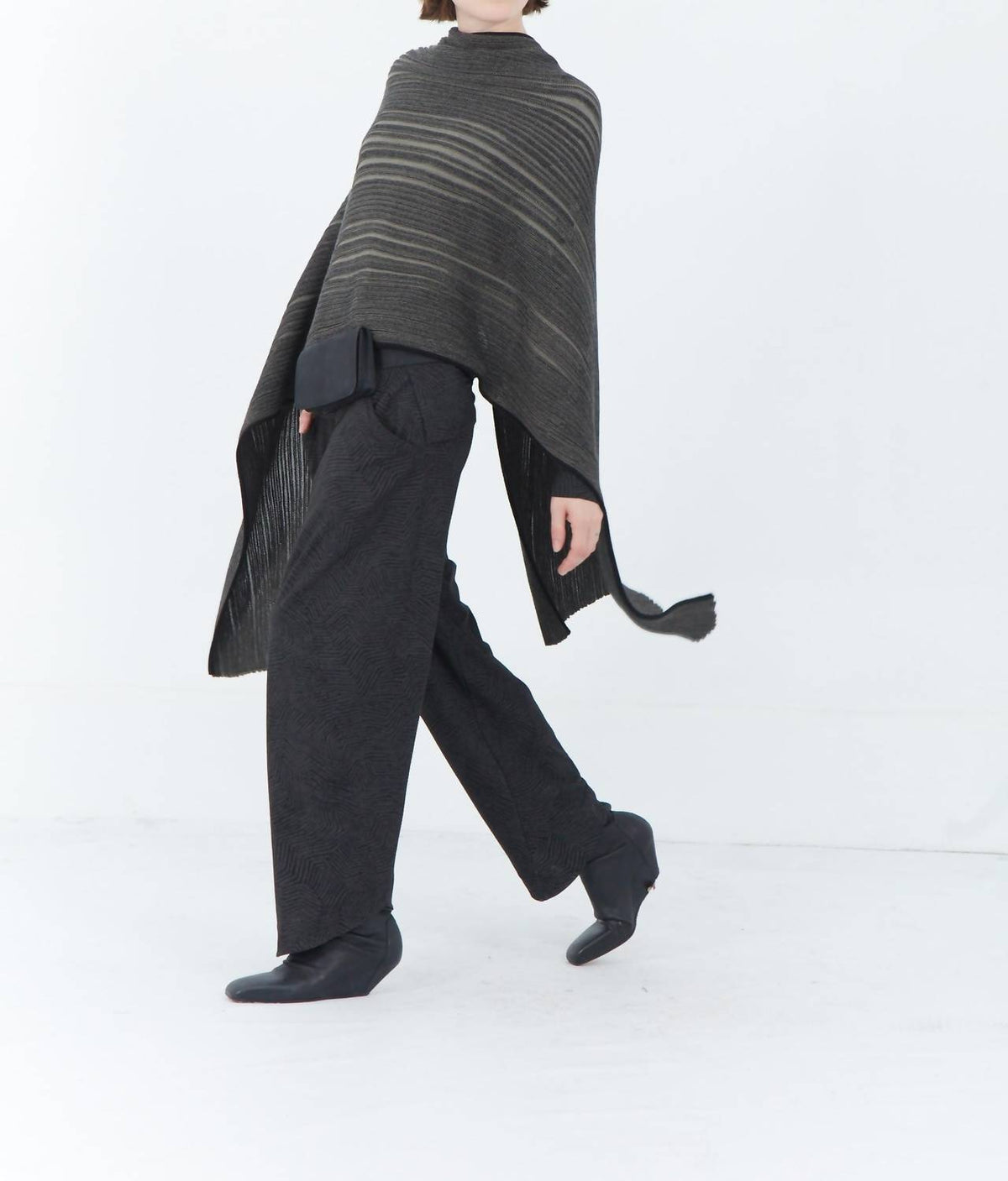 Matthildur - Geo Patterned Poncho