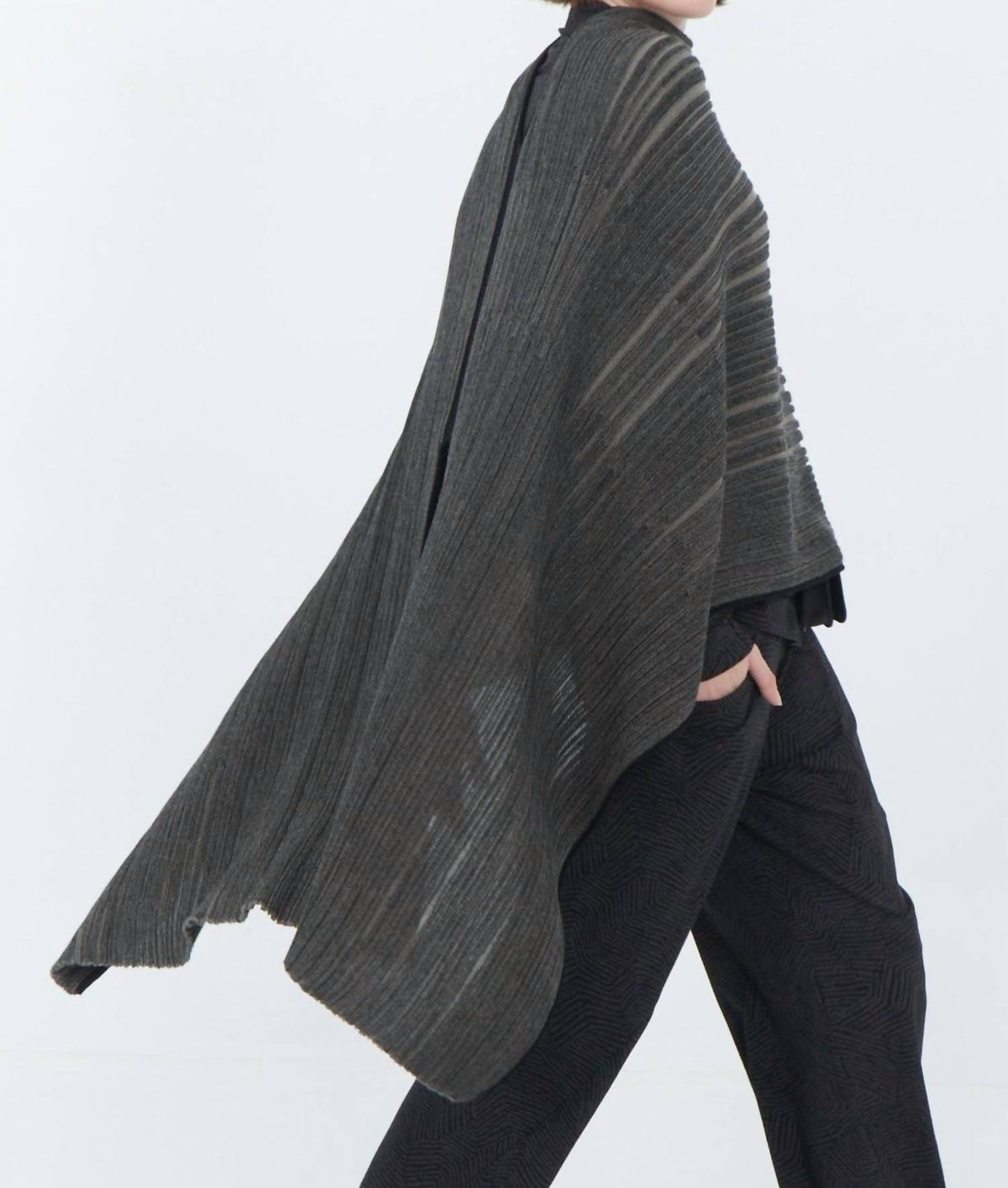 Matthildur - Geo Patterned Poncho