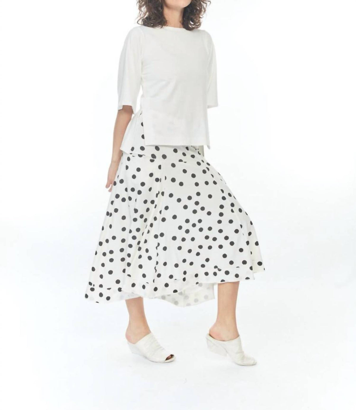 Matthildur - Payton Polka Dot Maxi Skirt