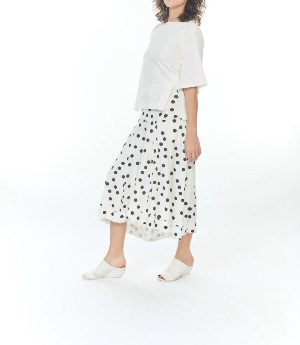 Matthildur - Payton Polka Dot Maxi Skirt