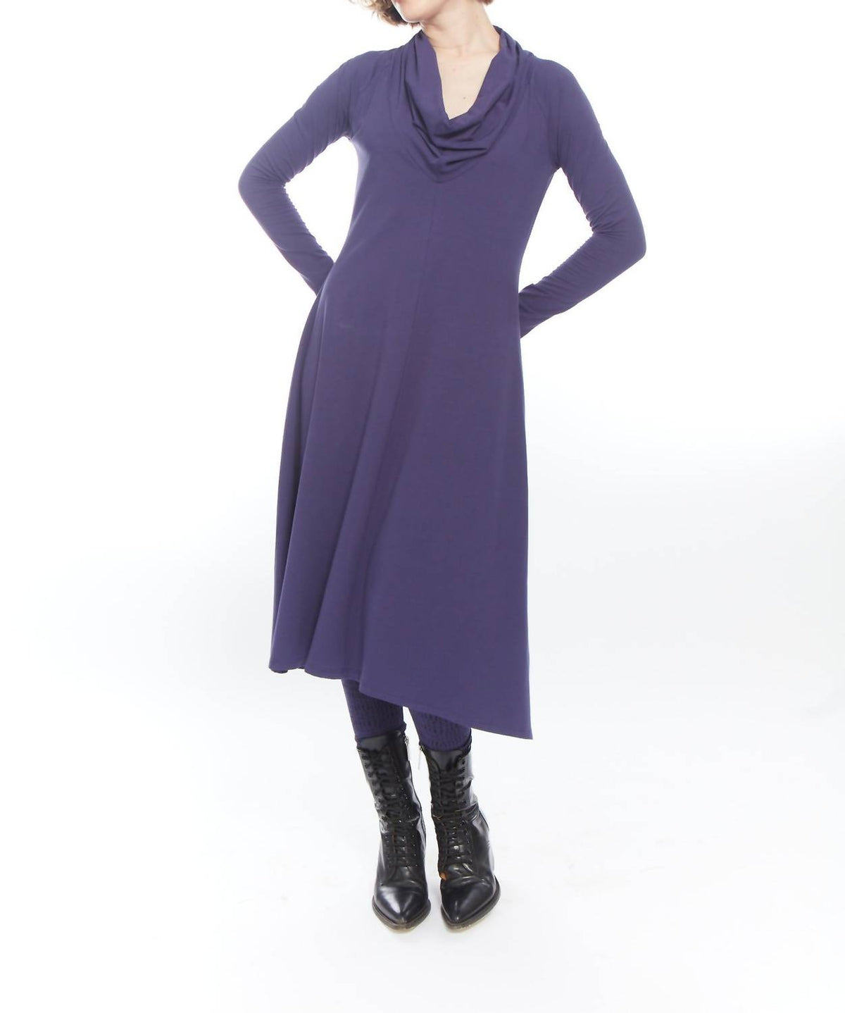 Matthildur - Sofia Cowl Neck Midi Dress