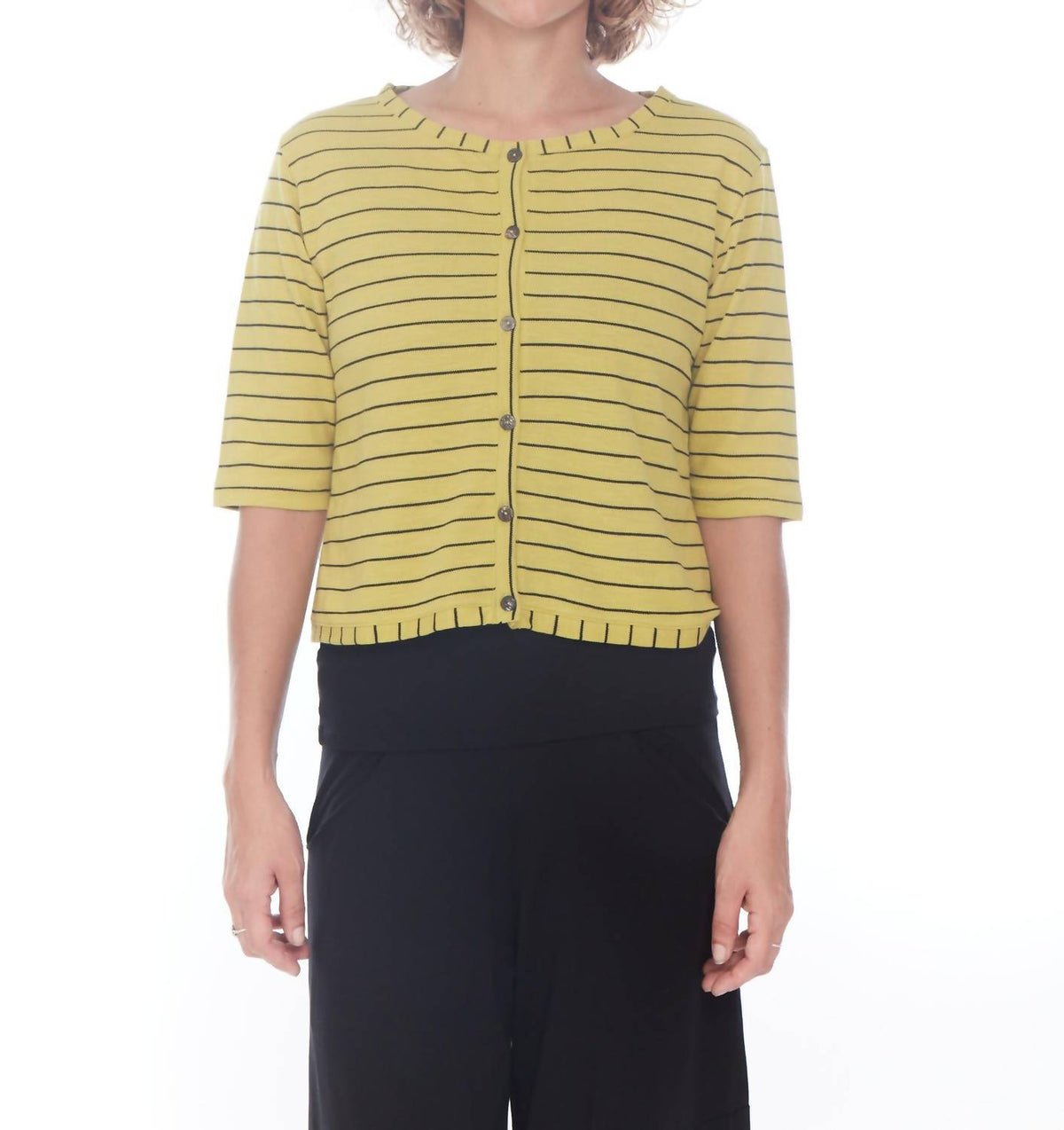 Matthildur - Sumi Stripe Top