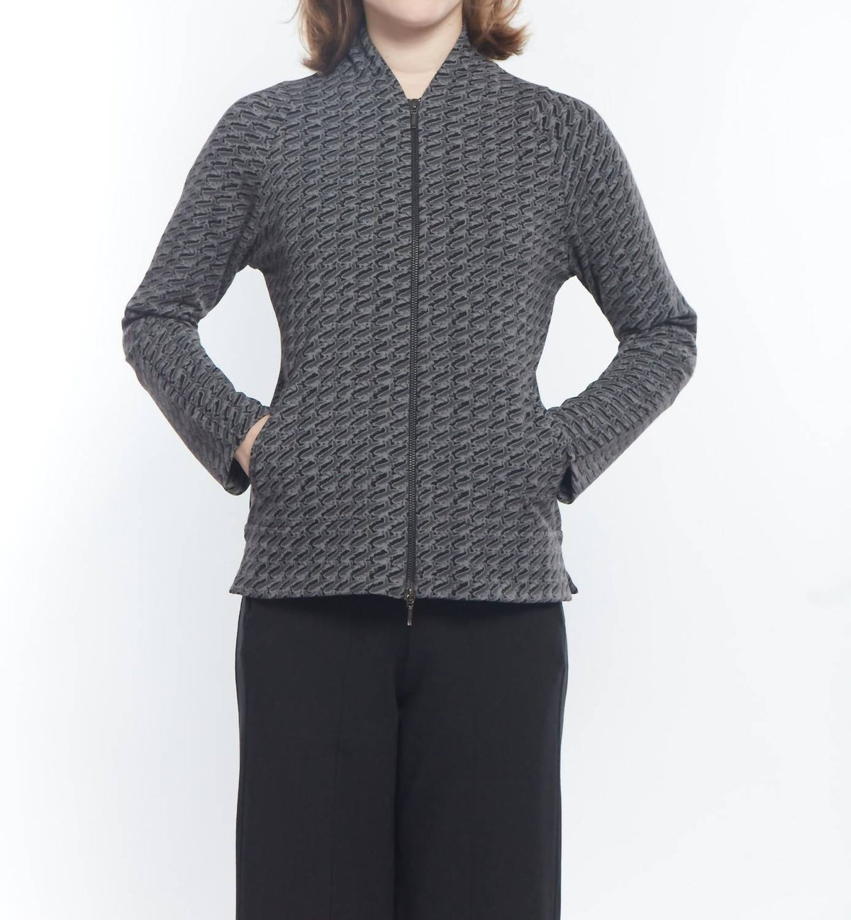 Matthildur - Vita Patterned Zip Jacket