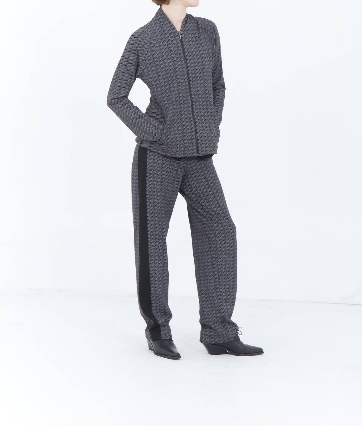 Matthildur - Vita Patterned Zip Jacket