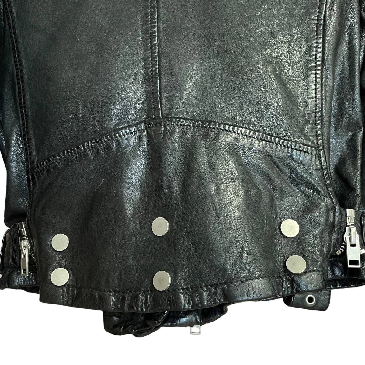 Mauritius - Genuine Leather Biker Jacket