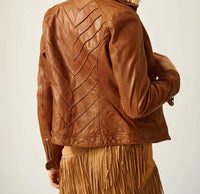 Mauritius - Quilted Leather Jolah Jacket