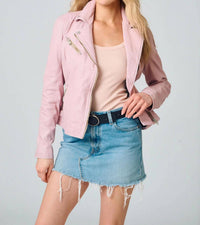 Mauritius - Sofia Rf Leather Jacket