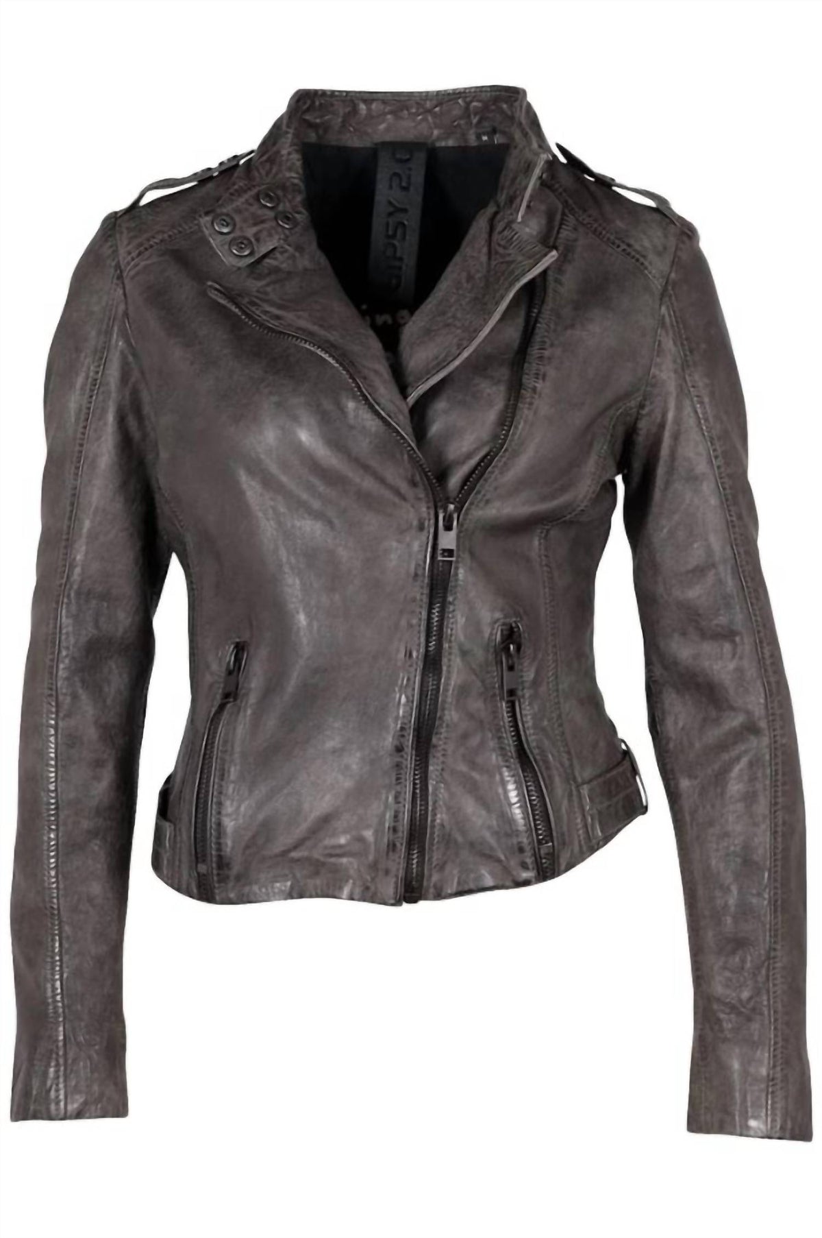 Mauritius - Women's Candice Leather Jacket