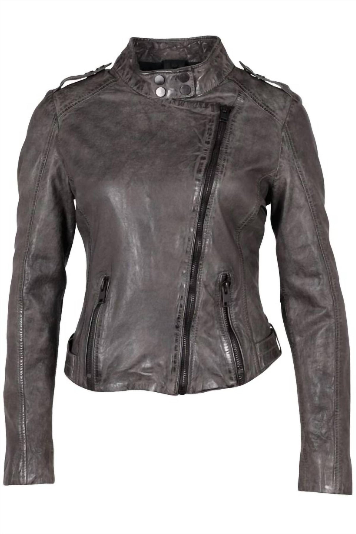 Mauritius - Women's Candice Leather Jacket