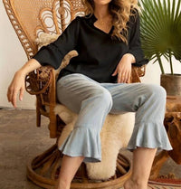 Maven West - Bell Sleeve Top
