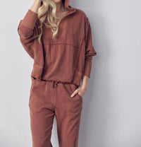 Maven West - MIxed Media Pull Over Hoodie